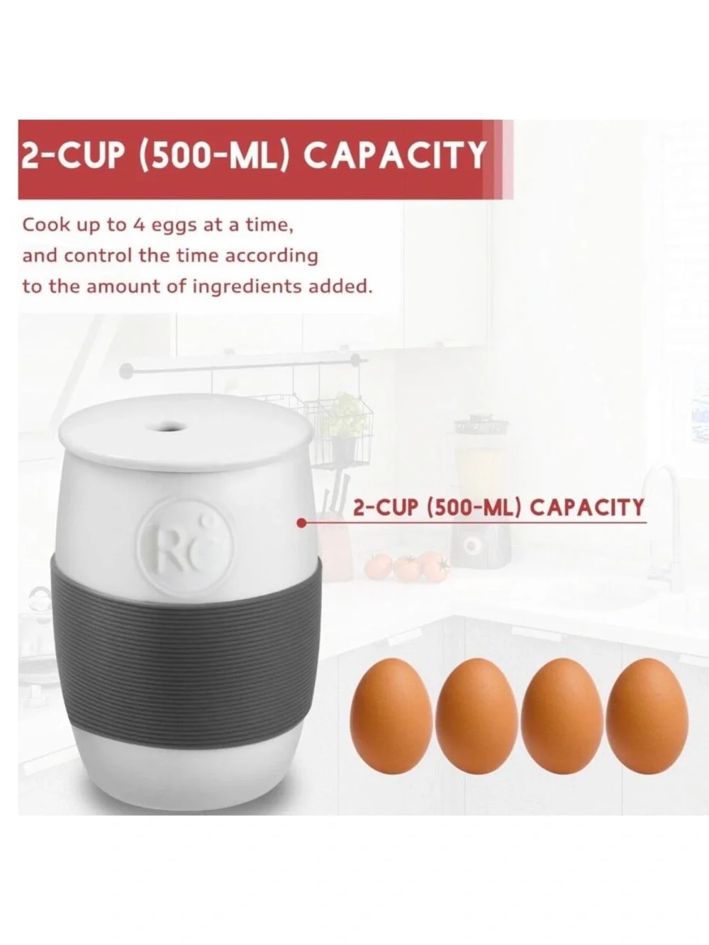 Pampered Chef Ceramic Egg Cooker #1529 Brand new in box